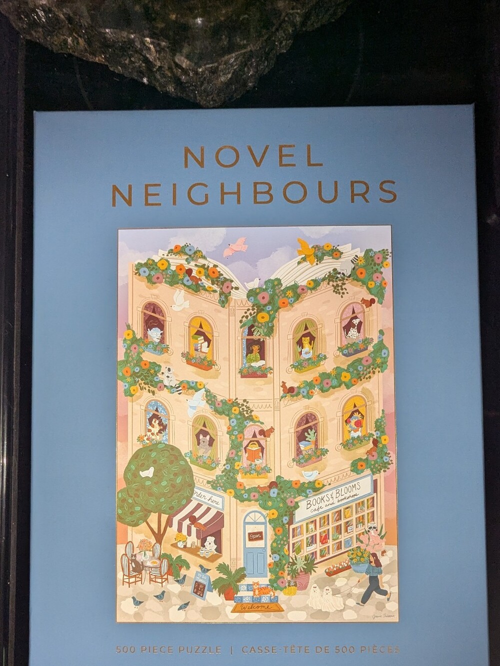 NEW - 500 PIECE HOBBRY PUZZLE - NOVEL NEIGHBOURS